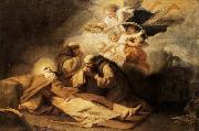 Antonio Viladomat y Manalt The Death of St Anthony the Hermit Sweden oil painting artist